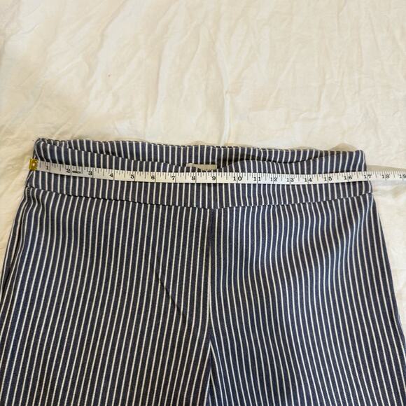 Van Heusen Blue and White Pull on Stretch Dress Pants with Pinstripe Pattern 16 - Picture 6 of 14